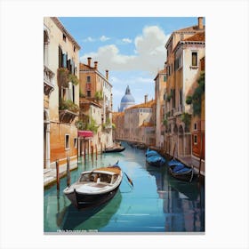 Venice Canal.1 Canvas Print
