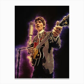 Spirit Of George Harrison 1 Canvas Print