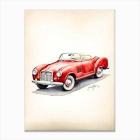 Vintage Convertible Roadster Canvas Print