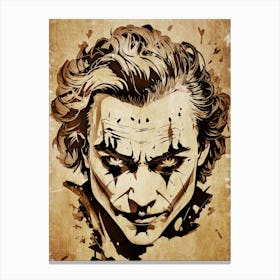 Joker Canvas Print