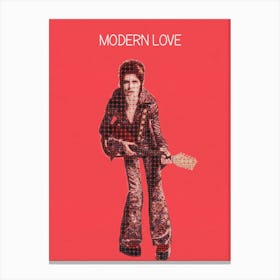 Modern Love David Bowie Canvas Print