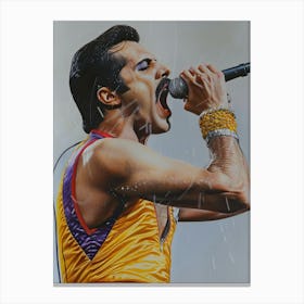 Freddie Mercury Canvas Print