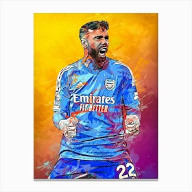 David Raya Canvas Print