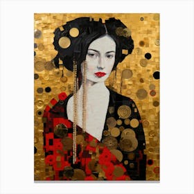 Asian Woman Canvas Print