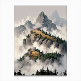 Asian Landscape 9 Canvas Print