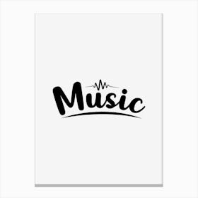 Music Canvas Print