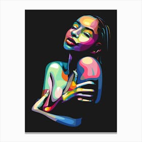 Sade Adu Wpap Canvas Print