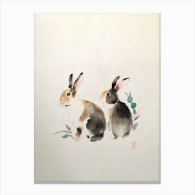 Chinese New Year Of The Rabbit 4 Canvas Print