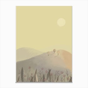 Sunlit Meadow Canvas Print