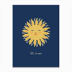 Ode To The Sun Canvas Print
