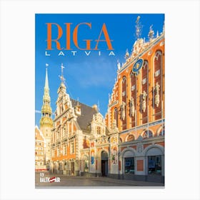 Riga, Latvia Canvas Print