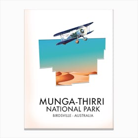 Munga Thhiri National Park Canvas Print