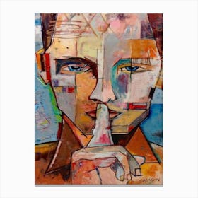 Peintures De Portraits Canvas Print