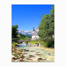 Bavarian Alps Canvas Print