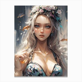 Anime Girl 8 Canvas Print