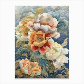 Chinese Flower Painting 64 Canvas Print