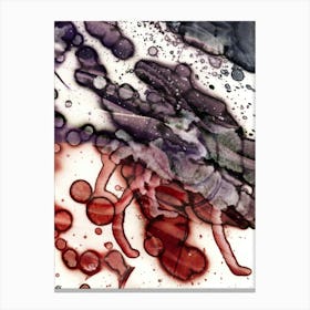 Japanese Abstract Spots Canvas Print