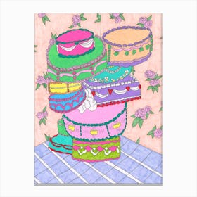 Cake Cake Cake Cake Canvas Print