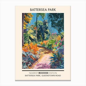 Battersea Park London Parks Garden 1 Canvas Print