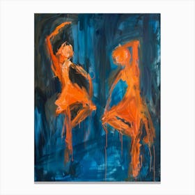 Dancers 5 Canvas Print