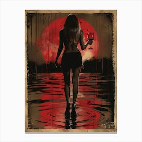 Blood And Wine 2 Canvas Print