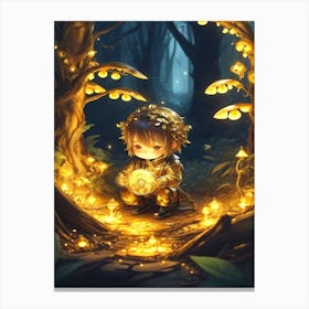 Fairy Forest 1 Canvas Print