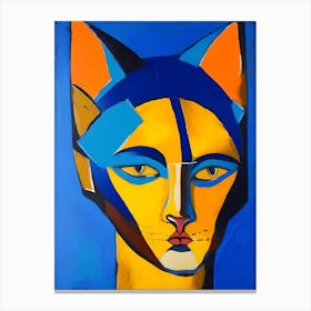 Cat Man Canvas Print