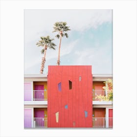 Colorful Palm Springs Ii Canvas Print