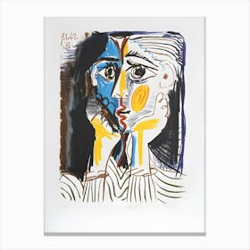 Picasso'S Woman Canvas Print