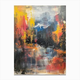 Abstract Landscape Painting 25 Canvas Print