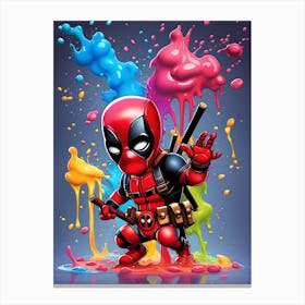 Chibi Deadpool 1 Canvas Print