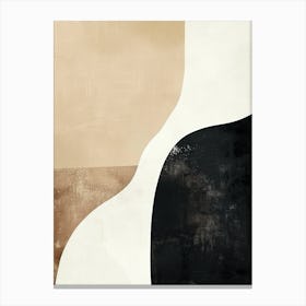 Sandstone Whispers Minimalist Style Canvas Print