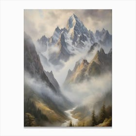 Mountain Landscape 19 Canvas Print