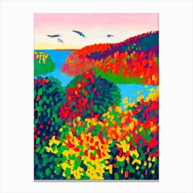 Kakadu National Park 1 Australia Abstract Colourful Canvas Print