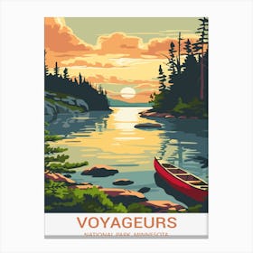 Voyageurs National Park Canvas Print