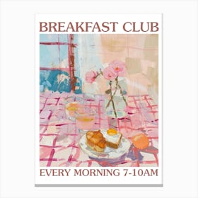Breakfast Club Eggs Benedict 2 Canvas Print