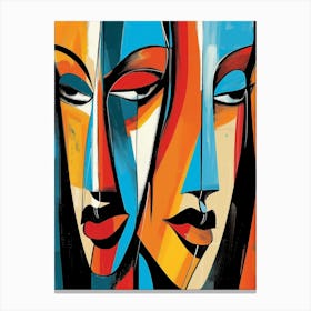 Two Faces 34 Canvas Print