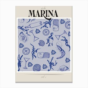 À La Marina Vol. 1 Canvas Print