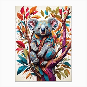 Premium AI Image  colorful koala solid background graphic for book poster  clothing by AI