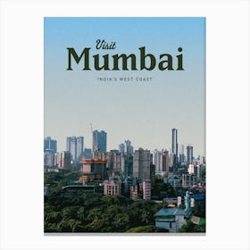 Mumbai Cityscape Canvas Print