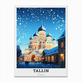 Talinn Travel Canvas Print