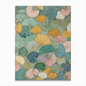 Ginkgo Leaves Canvas Print