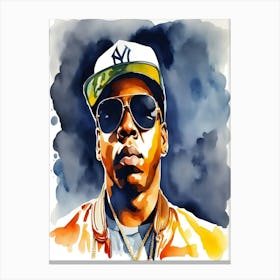 Shawn Corey Carter_Jay-Z 8 Canvas Print