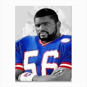 Lawrence Taylor New York Giants Canvas Print