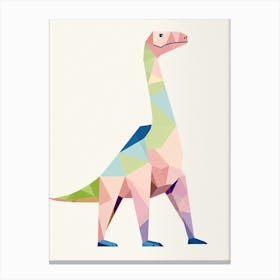 Nursery Dinosaur Art Eoraptor 2 Canvas Print