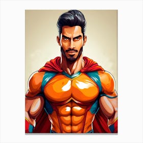 Superheroes 1 Canvas Print