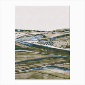 Green Hills Canvas Print