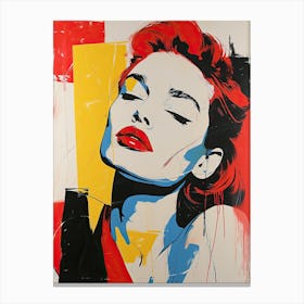 Katie, Pop Art Canvas Print