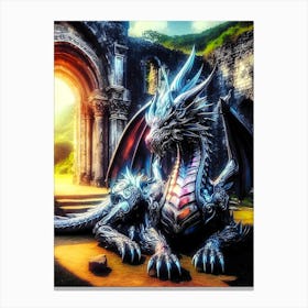 Mystical Fantasy Illustration 126 Canvas Print