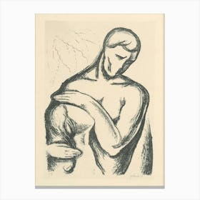 Lovers, Mikuláš Galanda (12) Canvas Print